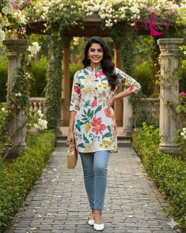 Rayon Fancy Top Tunic Collection