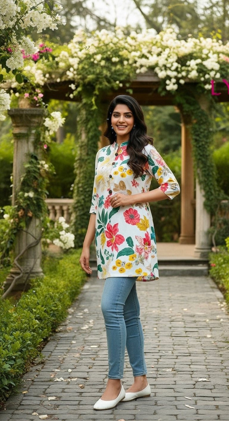 Rayon Fancy Top Tunic Collection